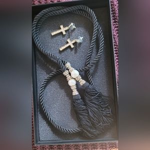 Heidi Daus Lovely Lux Necklace and Earrings Set